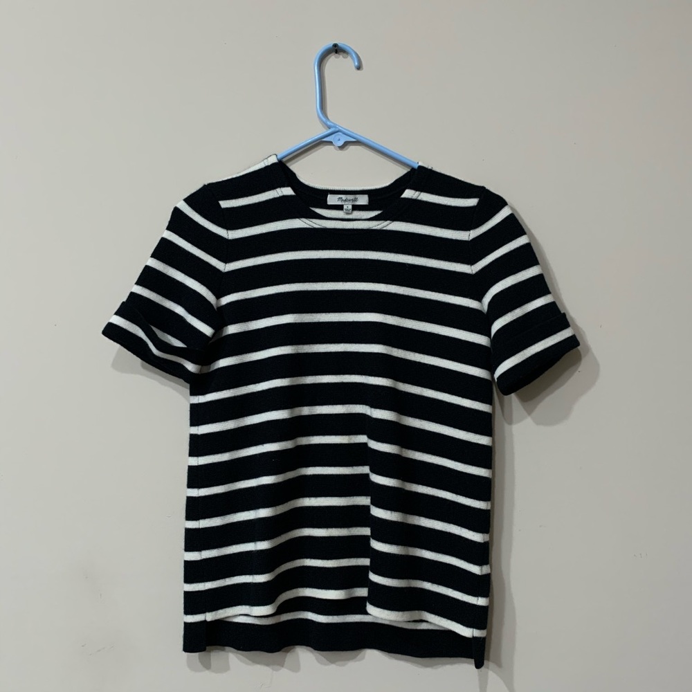 Madewell striped sweater top